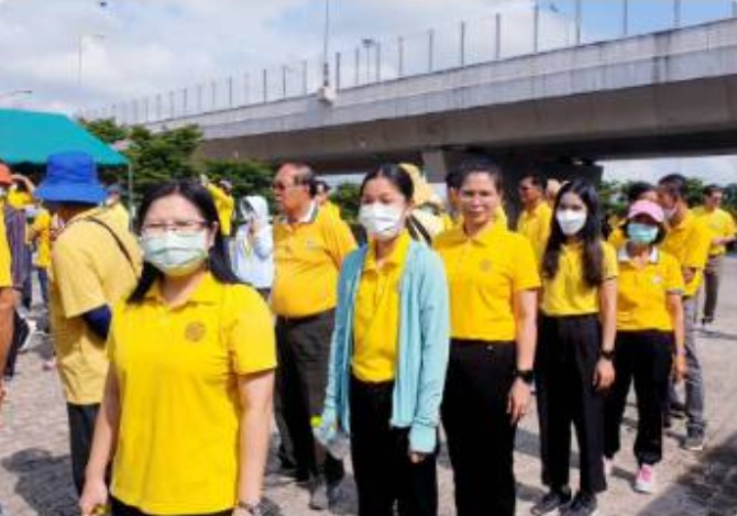 สำนักงานบังคับคดีจังหวัดพิษณุโลกเข้าร่วมโครงการปลูกดอกไม้สีเหลืองเสริมสร้างสัญลักษณ์วงเวียนอินโดจีน ในเขตพื้นที่ทางหลวง จังหวัดพิษณุโลก